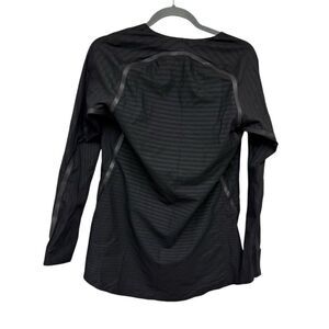 Adidas black techfit compression alpha skin long sleeve shirt size large